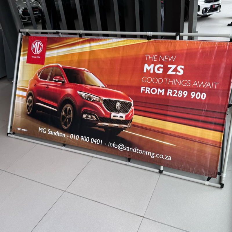 A Frame Portable Frames - custom branded to your specifications