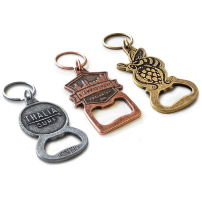 Custom Casted Metal Key Rings