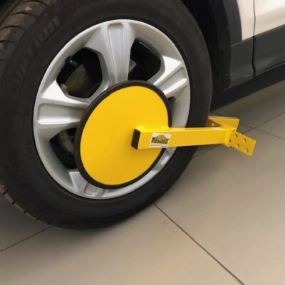 Wheel Clamp Yellow excl lock STD