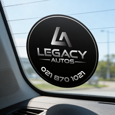 Licence Disc Vinyl Stickers