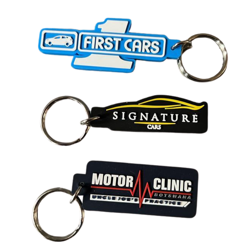 Key Rings - Casted PVC Rubber - 2 Dimensional - Image 3